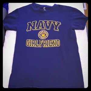 Navy Girlfriend Tee